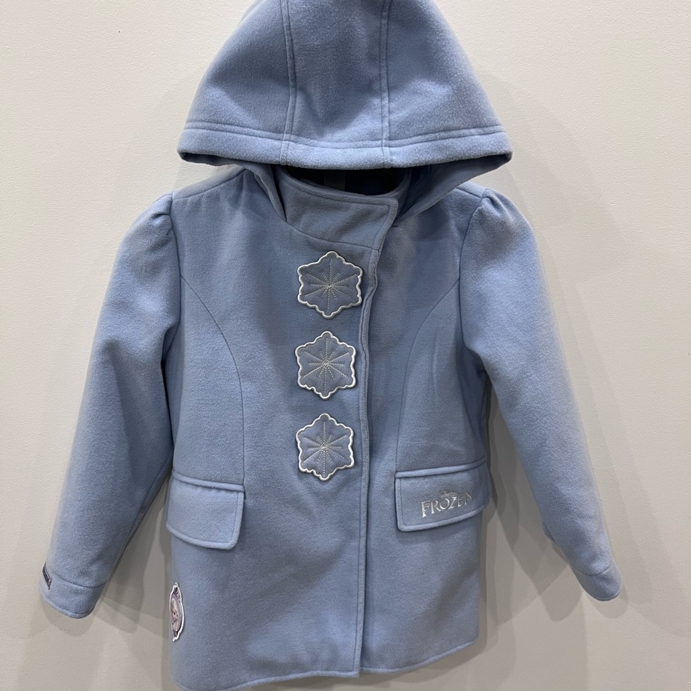 Disney Frozen Blue Kids Dress Coat